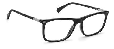 Premium Men Polaroid Eyeglasses: PLD D430 - Black(2) - SpecSMART Eye Clinic (Diagonal View)